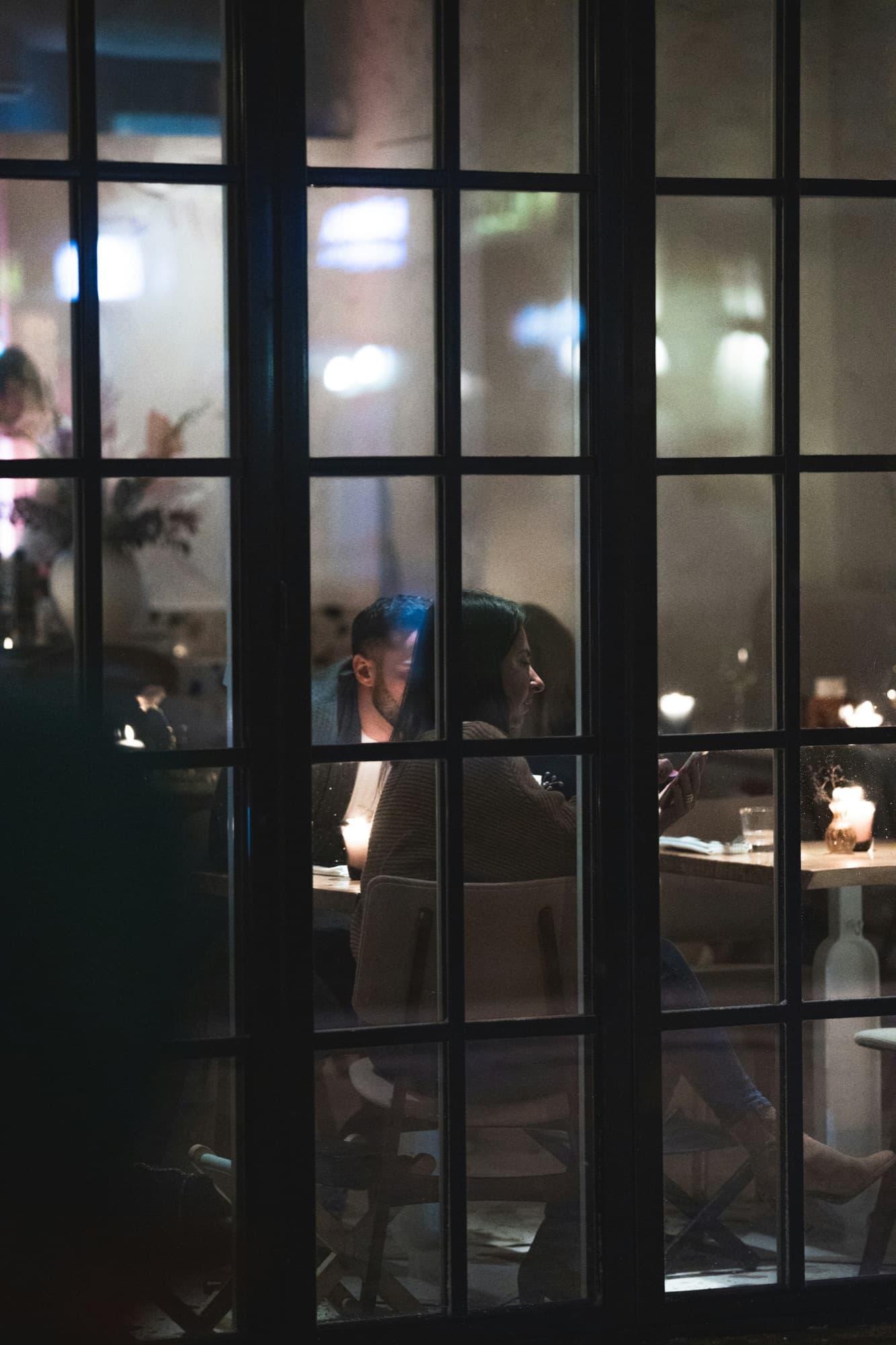 Reddi members introduced over dinner at a warmly lit communal bar in the city